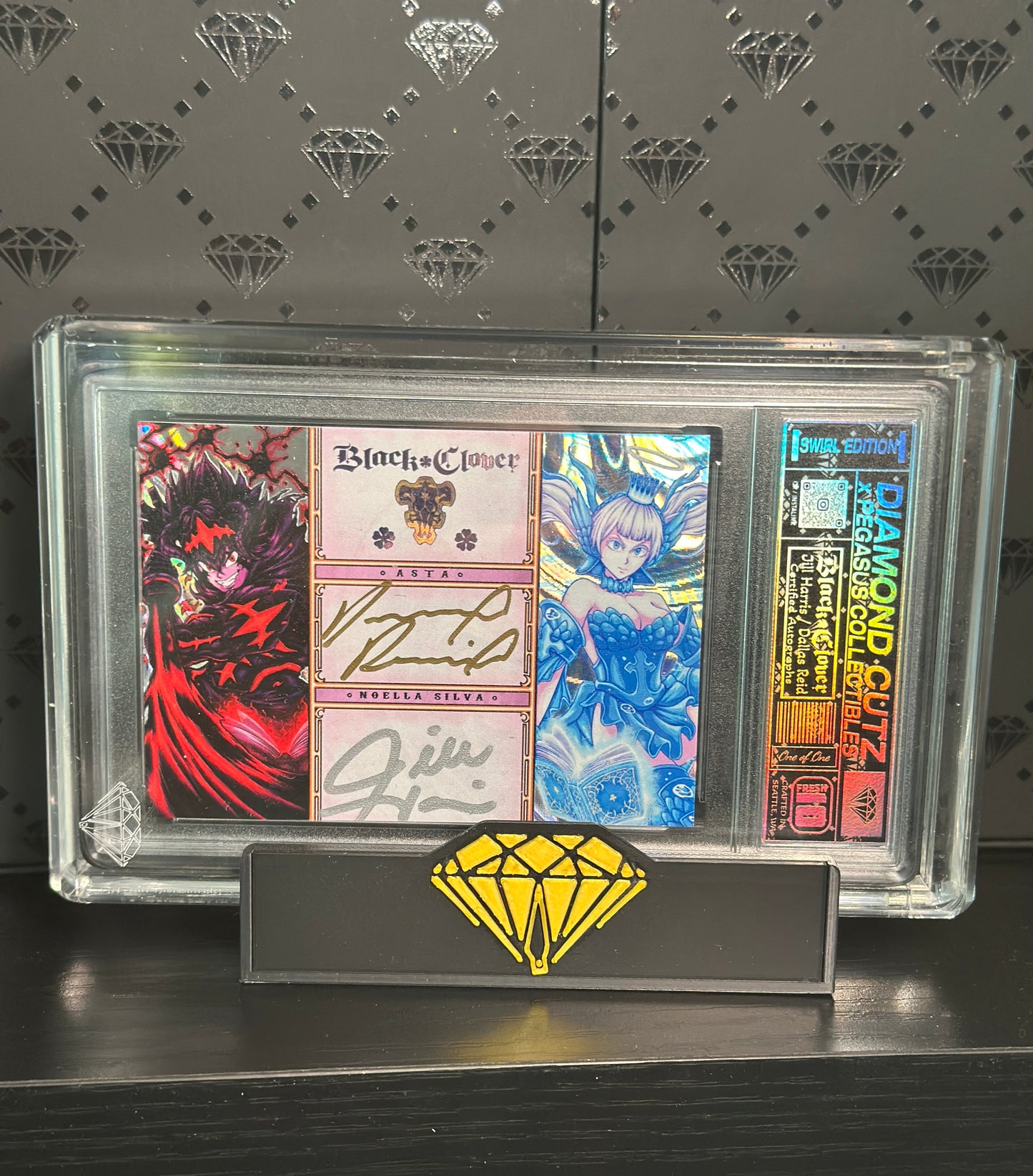 Black Clover Dual Autograph Jill Harris/Dallas Reid (Asta & Noelle)