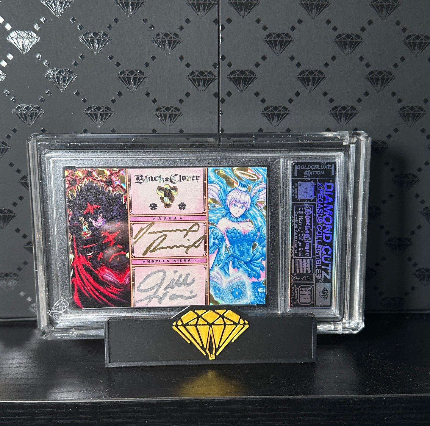 Black Clover Dual Autograph Jill Harris/Dallas Reid (Asta & Noelle)