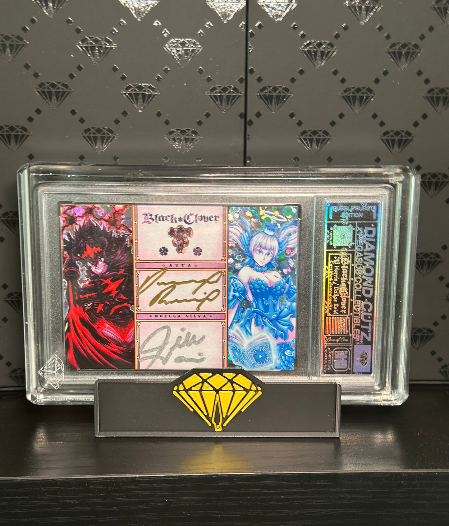Black Clover Dual Autograph Jill Harris/Dallas Reid (Asta & Noelle)