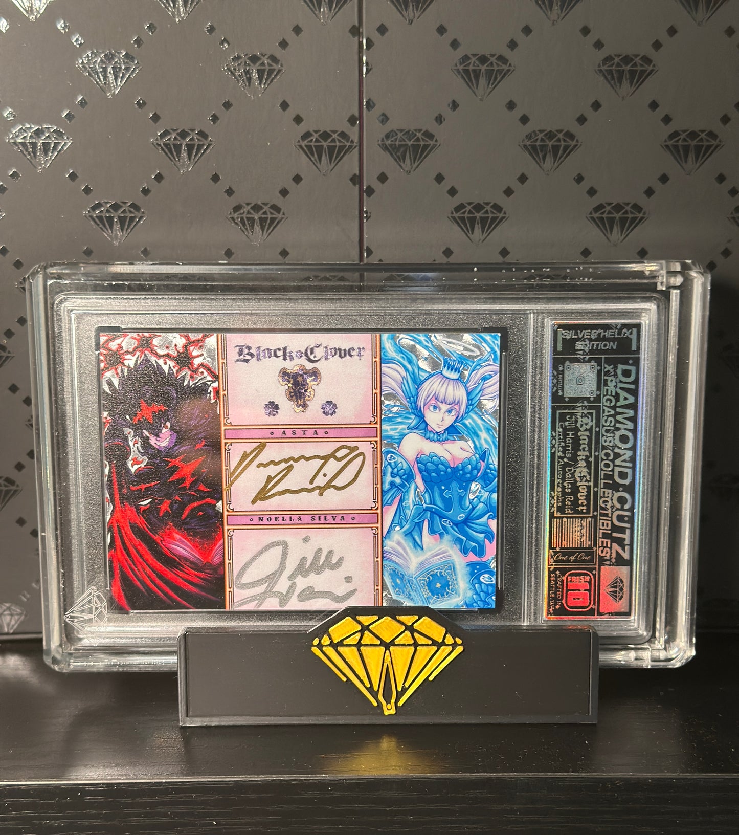 Black Clover Dual Autograph Jill Harris/Dallas Reid (Asta & Noelle)