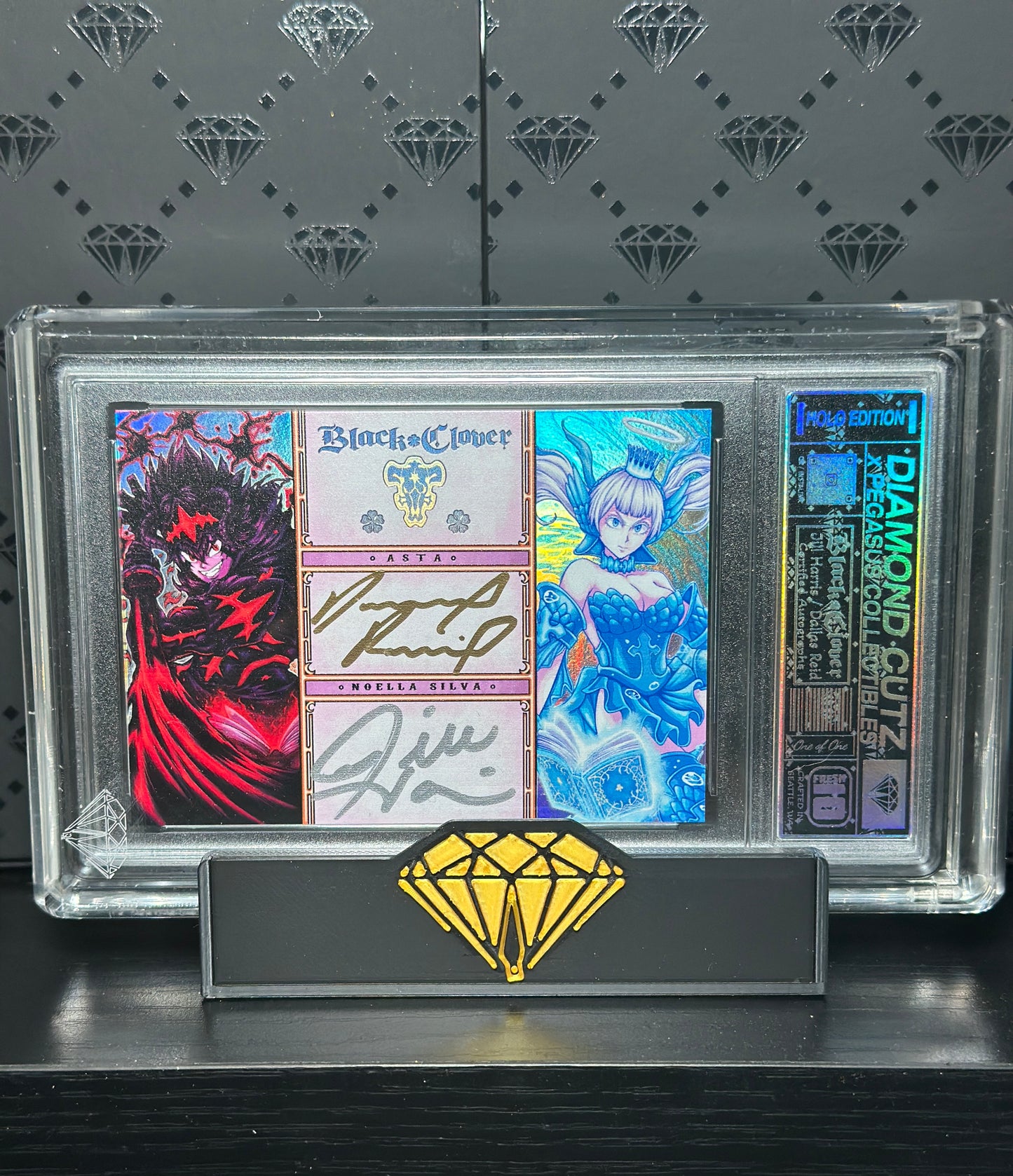 Black Clover Dual Autograph Jill Harris/Dallas Reid (Asta & Noelle)