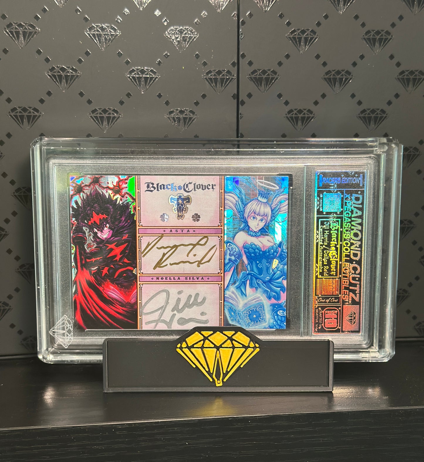 Black Clover Dual Autograph Jill Harris/Dallas Reid (Asta & Noelle)