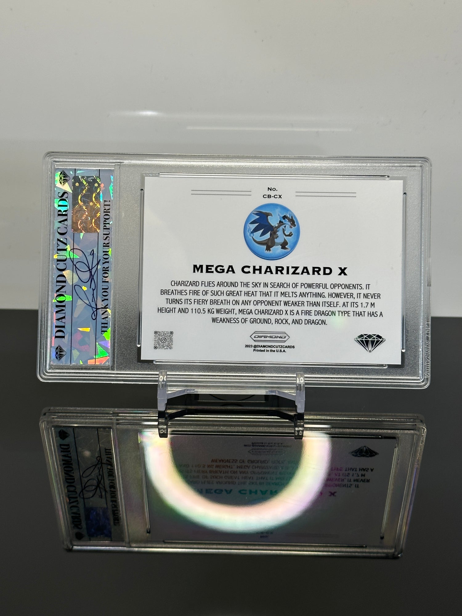 Mega Charizard X Custom Ice Color Explosion