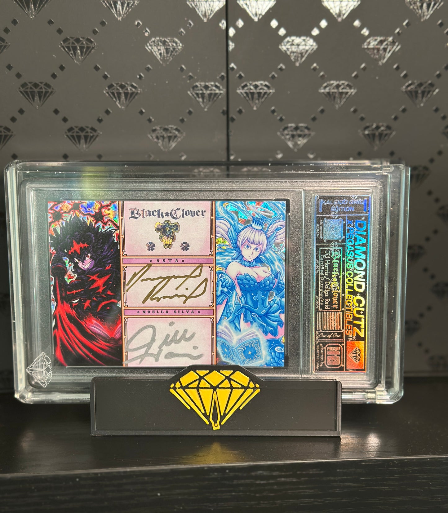Black Clover Dual Autograph Jill Harris/Dallas Reid (Asta & Noelle)