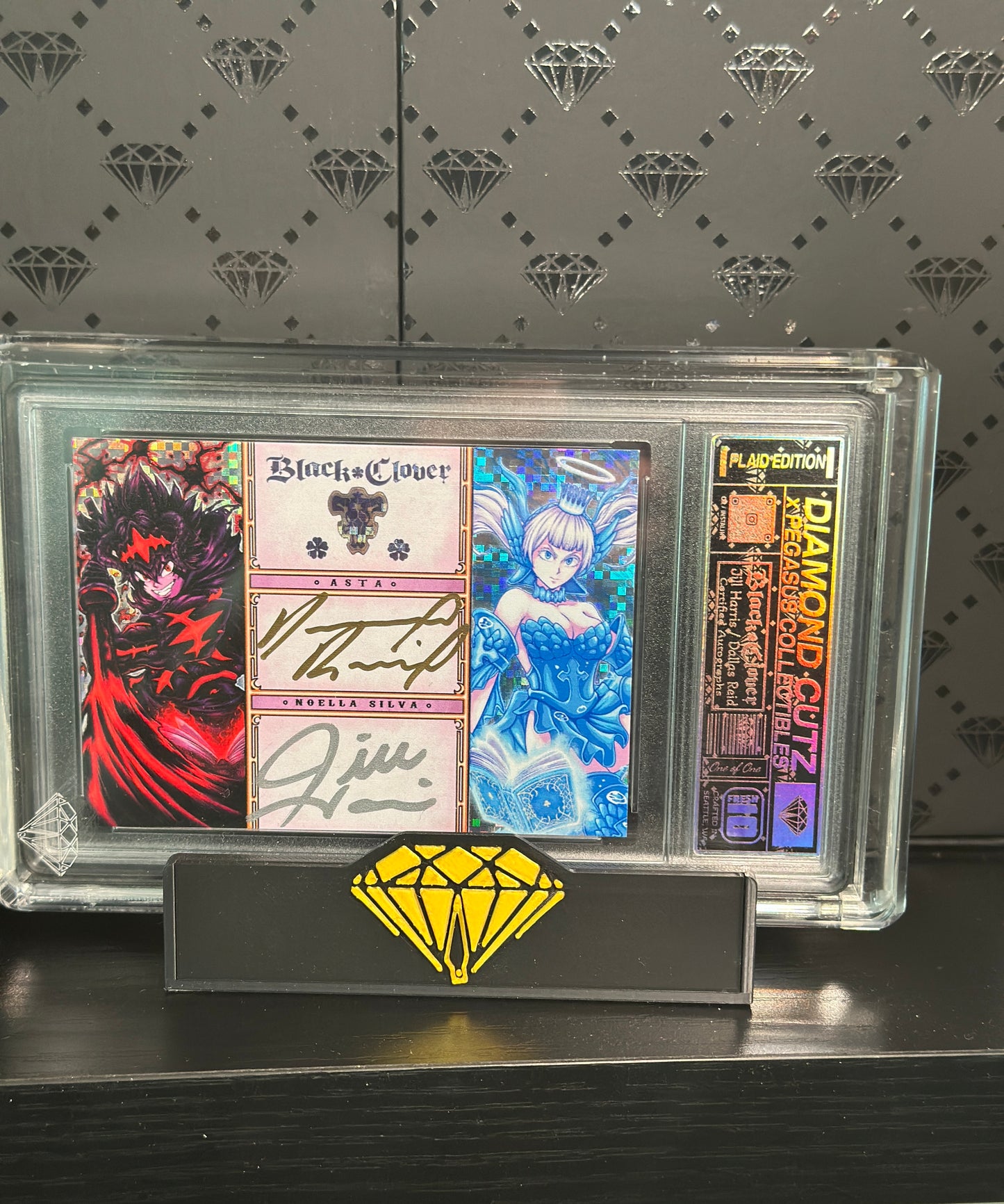 Black Clover Dual Autograph Jill Harris/Dallas Reid (Asta & Noelle)