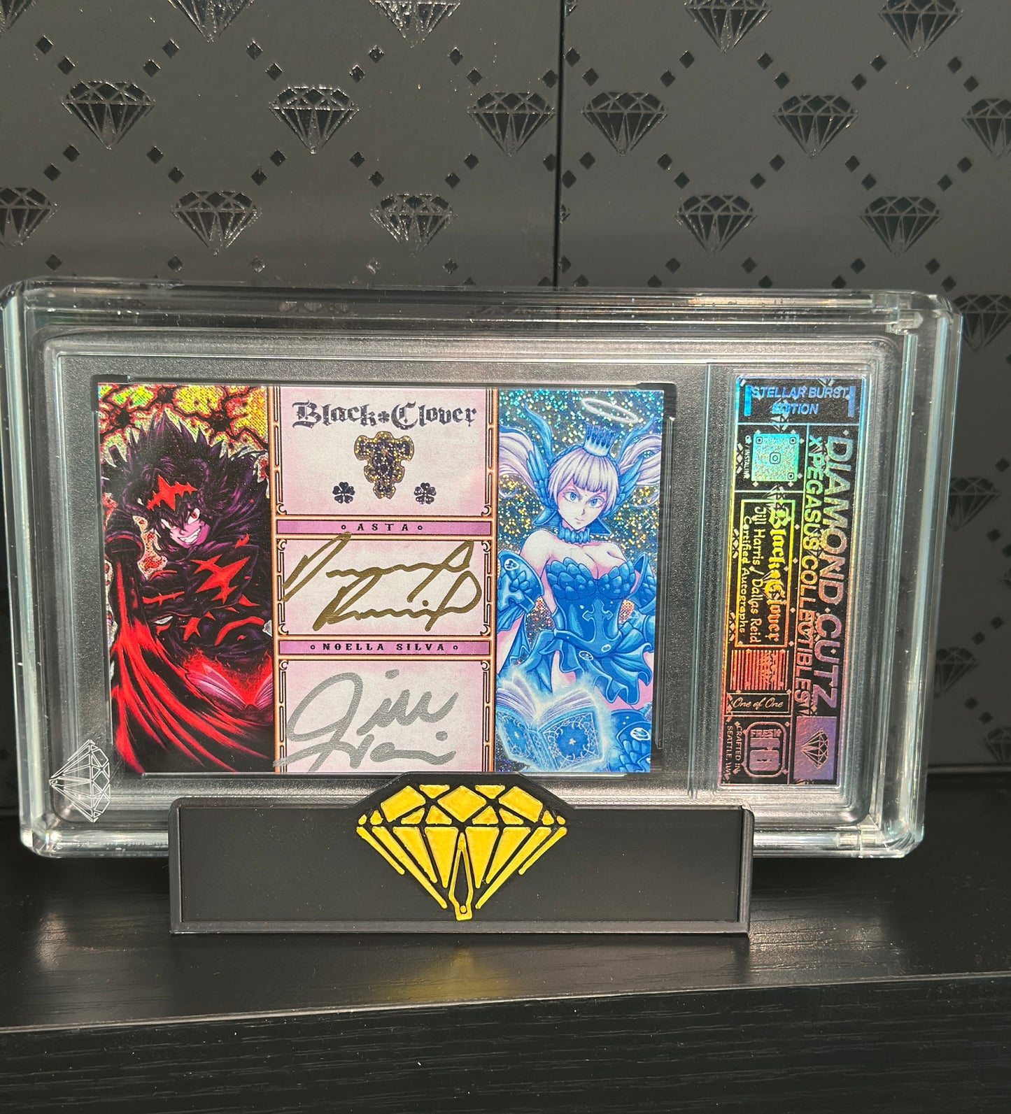 Black Clover Dual Autograph Jill Harris/Dallas Reid (Asta & Noelle)