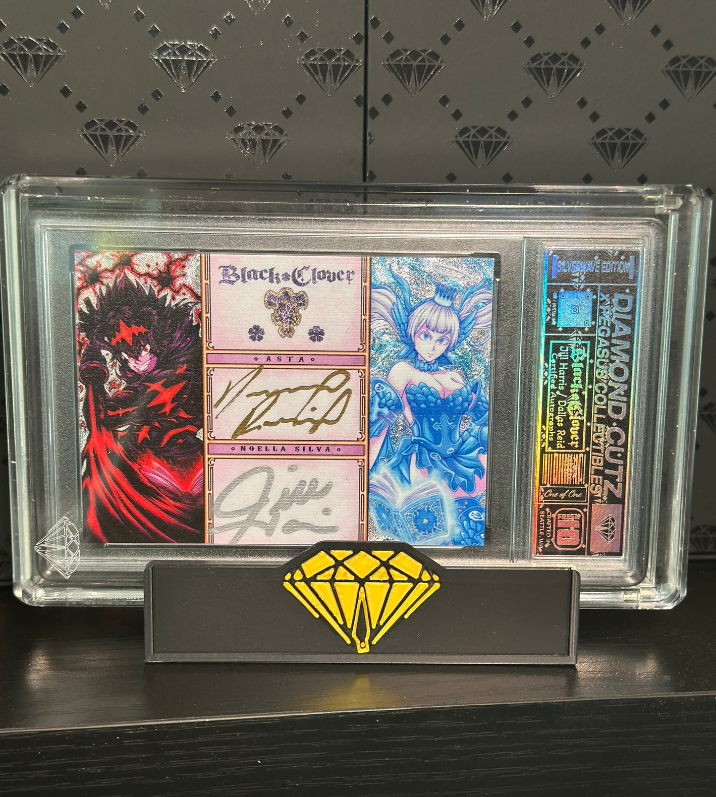 Black Clover Dual Autograph Jill Harris/Dallas Reid (Asta & Noelle)