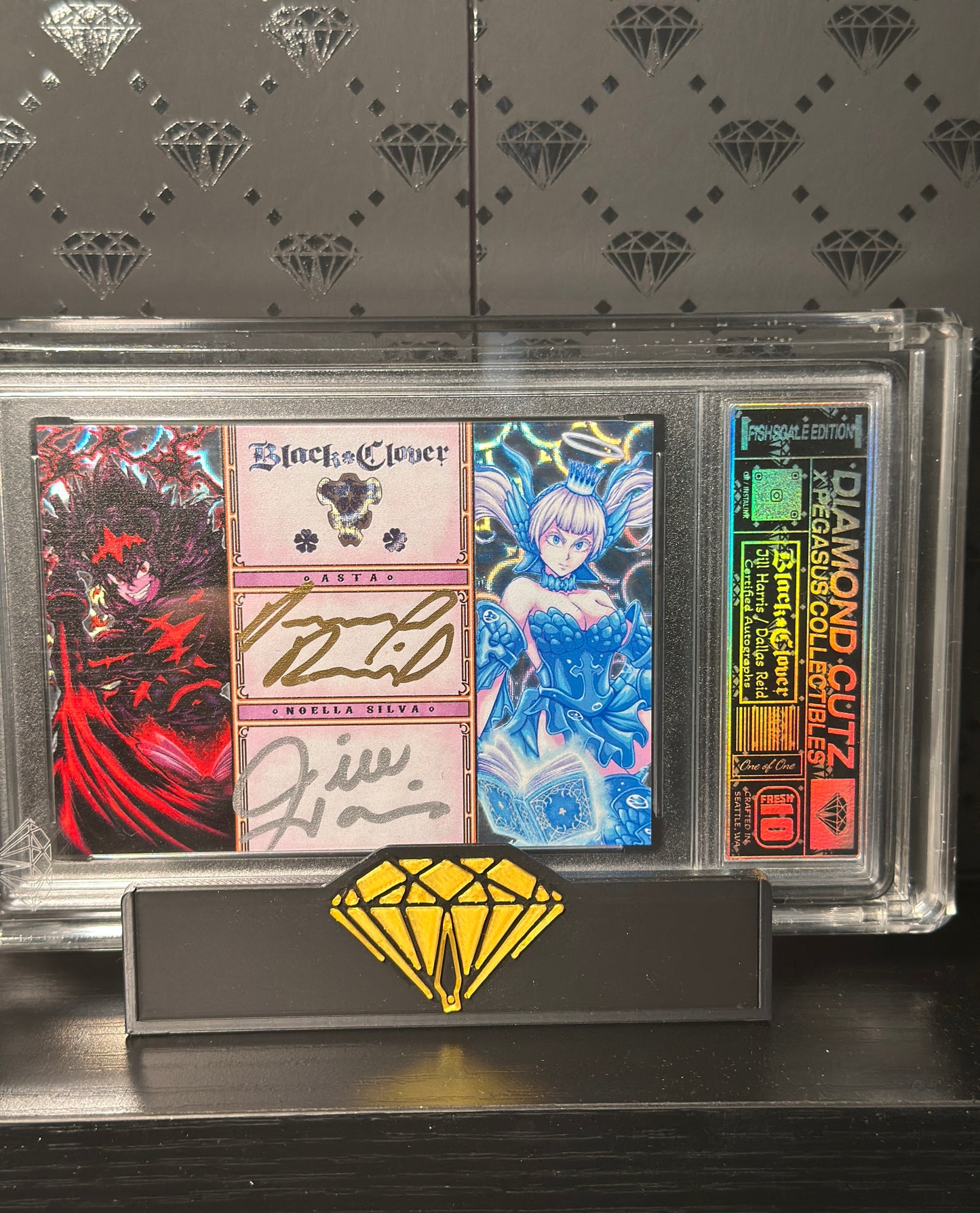 Black Clover Dual Autograph Jill Harris/Dallas Reid (Asta & Noelle)