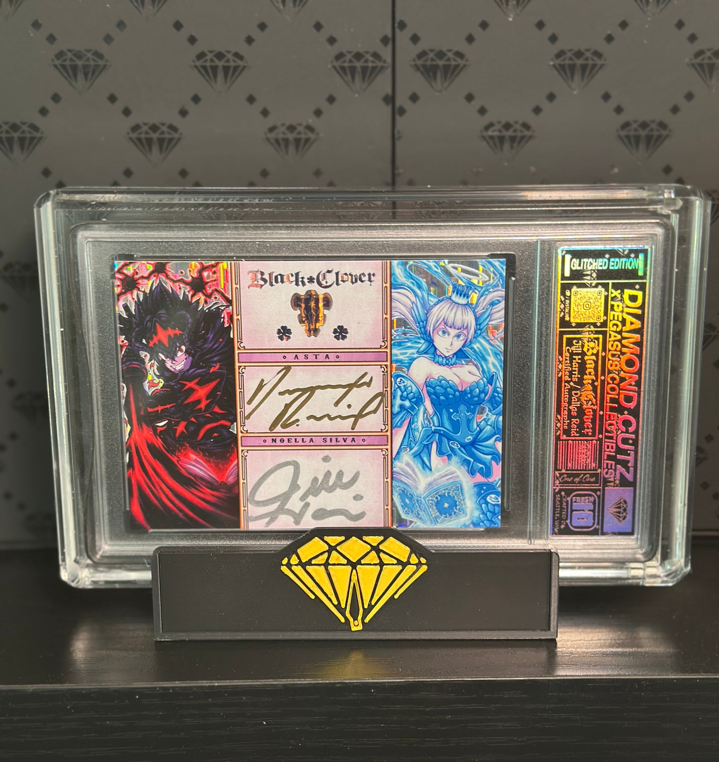 Black Clover Dual Autograph Jill Harris/Dallas Reid (Asta & Noelle)