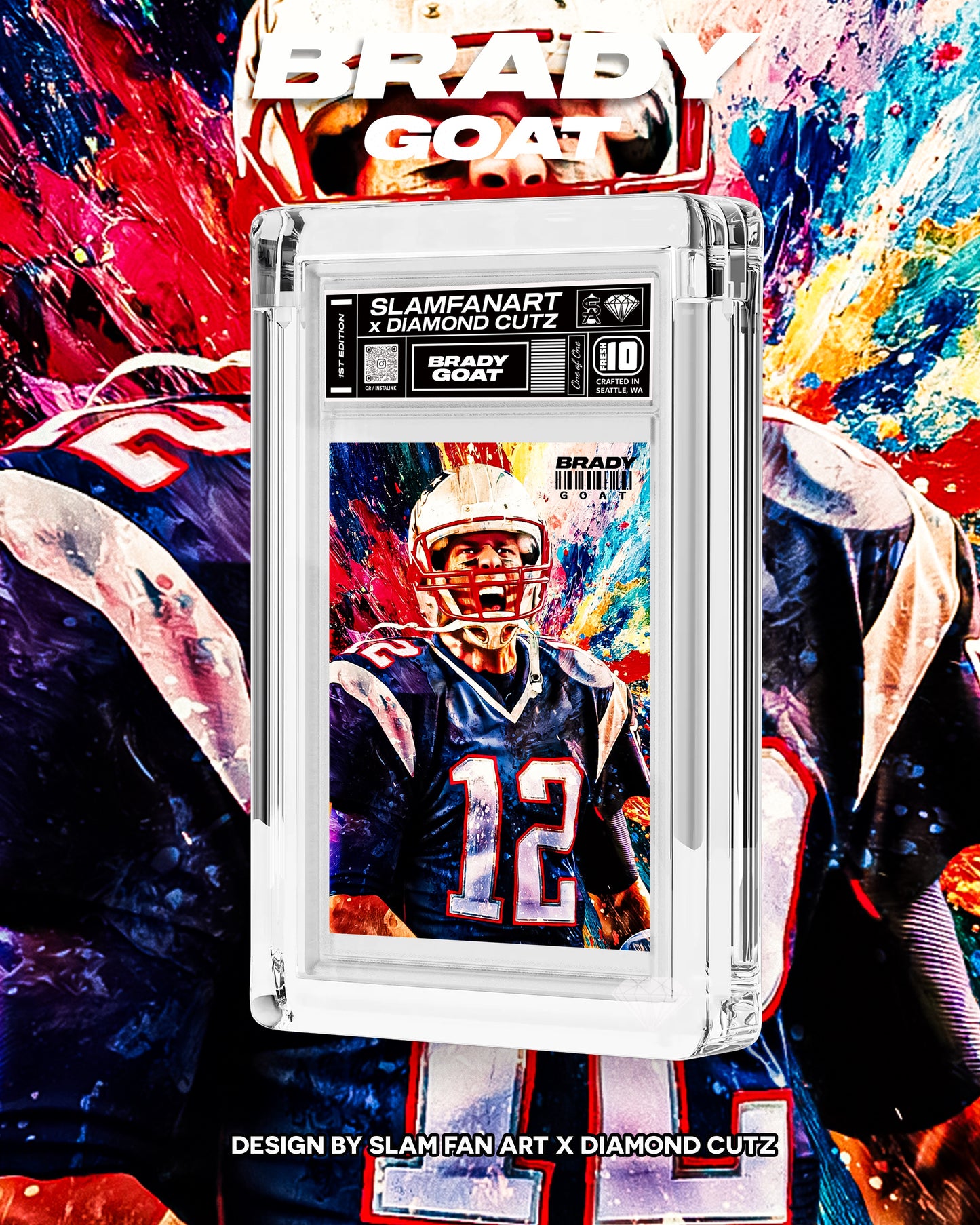 GOAT Splash Series Tom Brady
