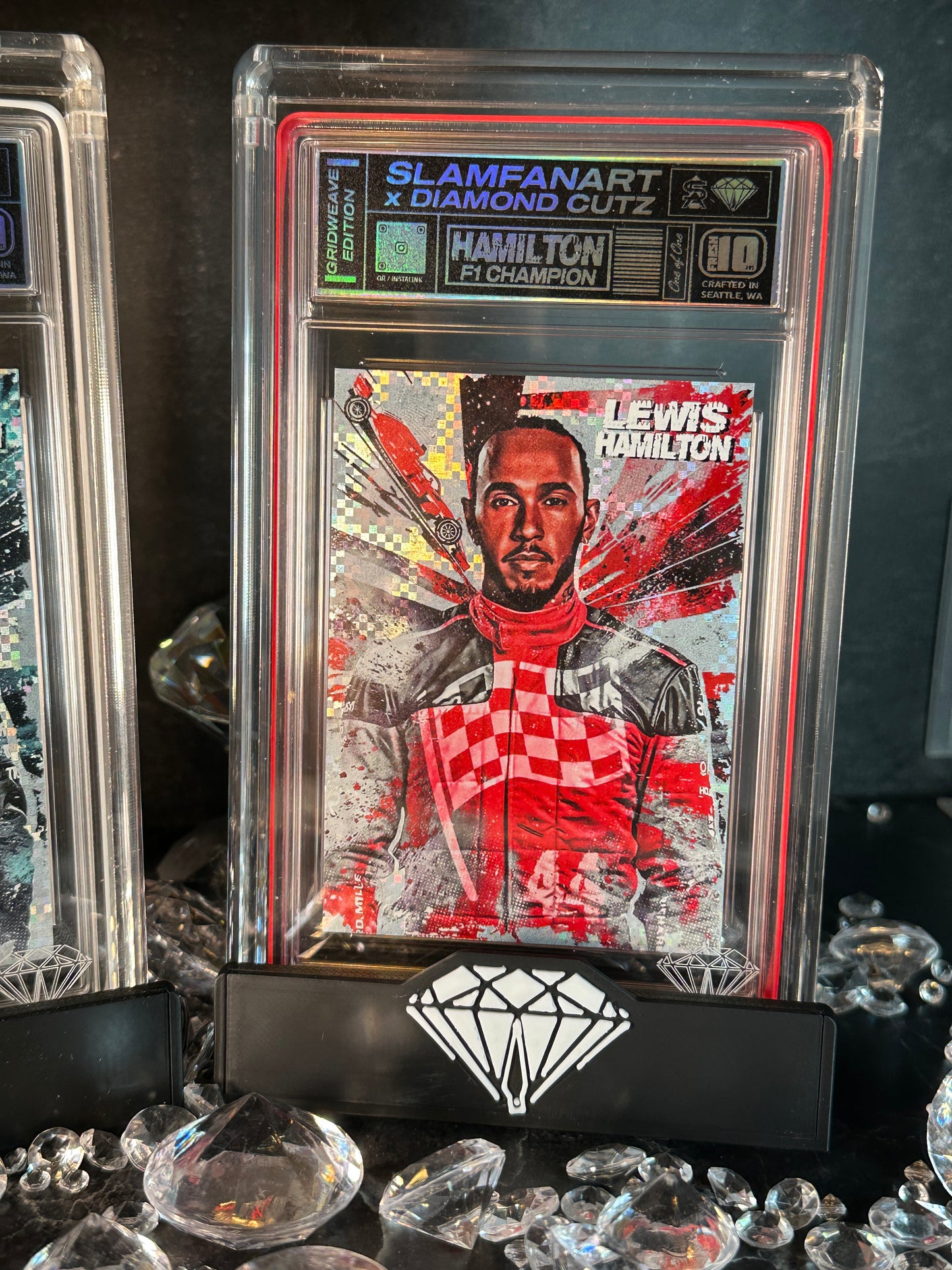 Lewis Hamilton 2 Card Set