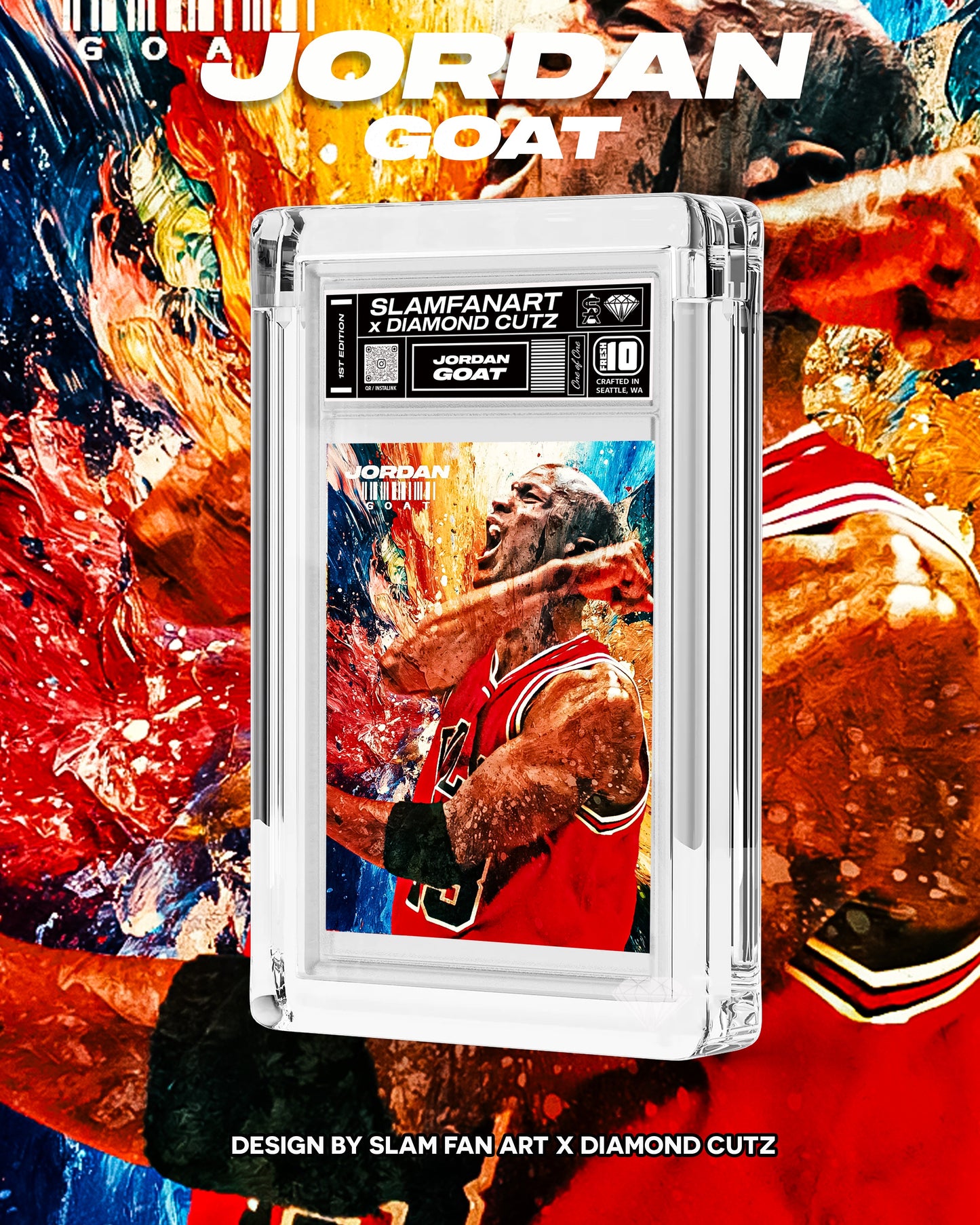 MJ GOAT Colorsplash