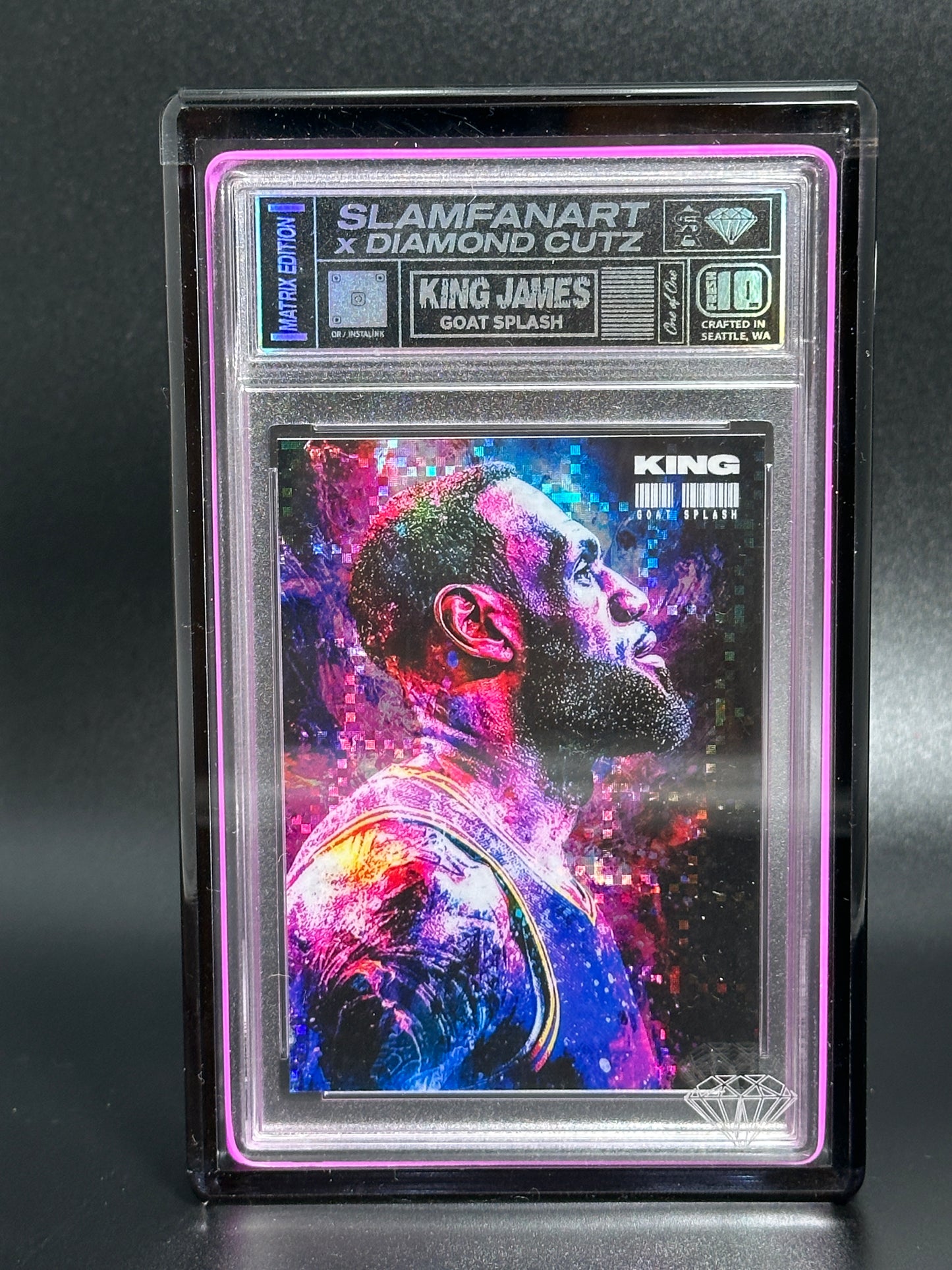 GOAT Splash Lebron James