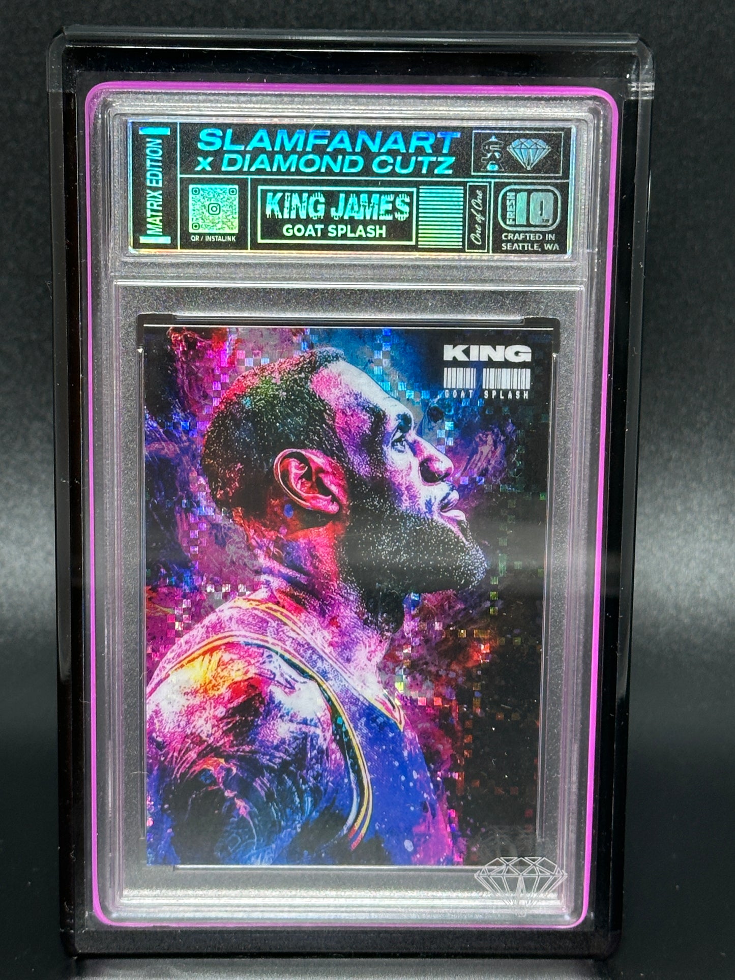 GOAT Splash Lebron James