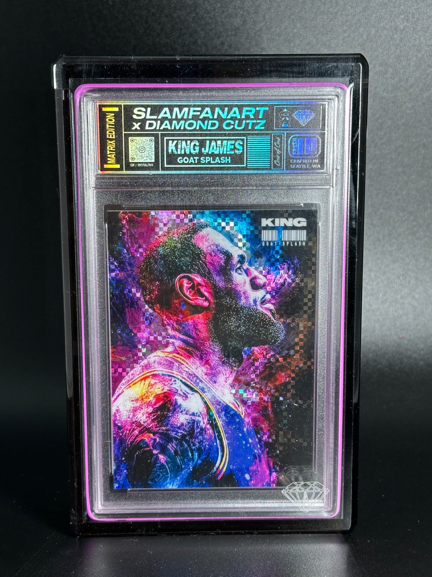 GOAT Splash Lebron James