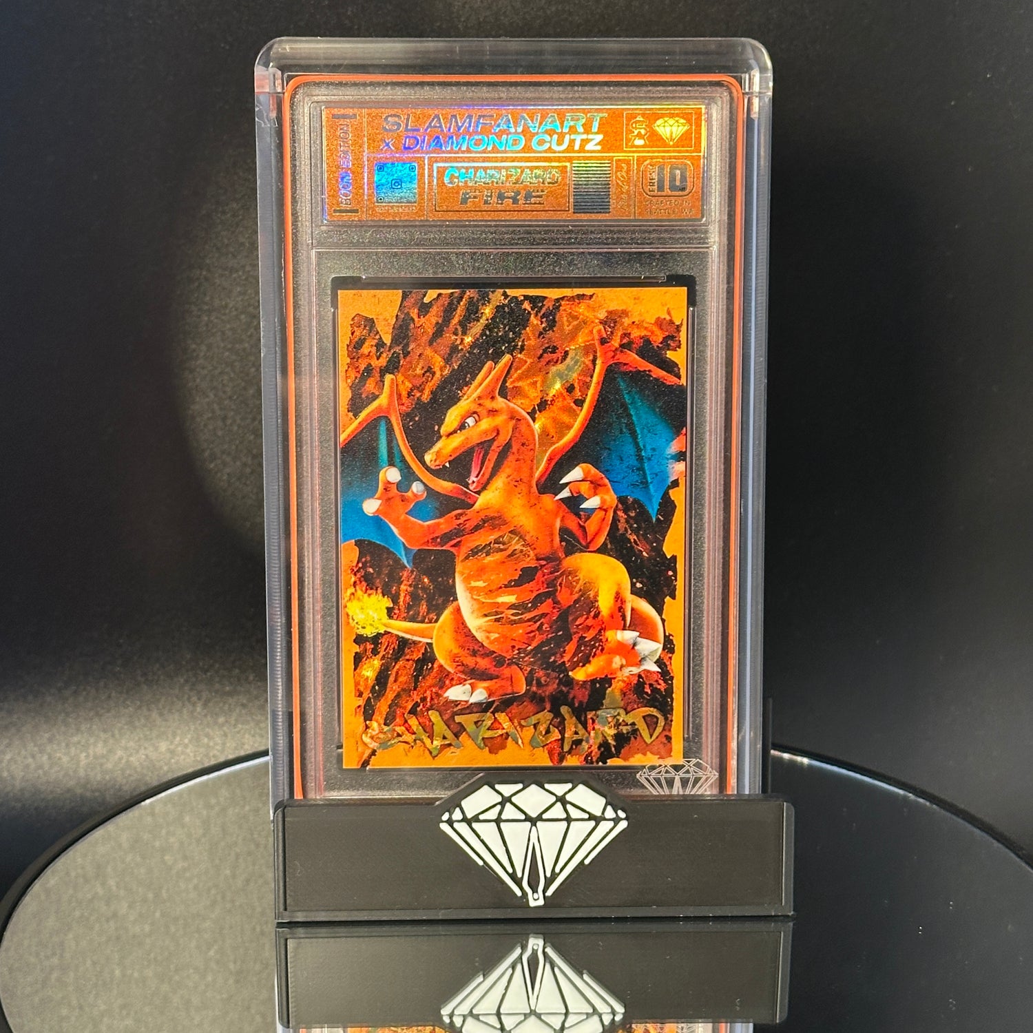Charizard Custom Fan Art Refractor