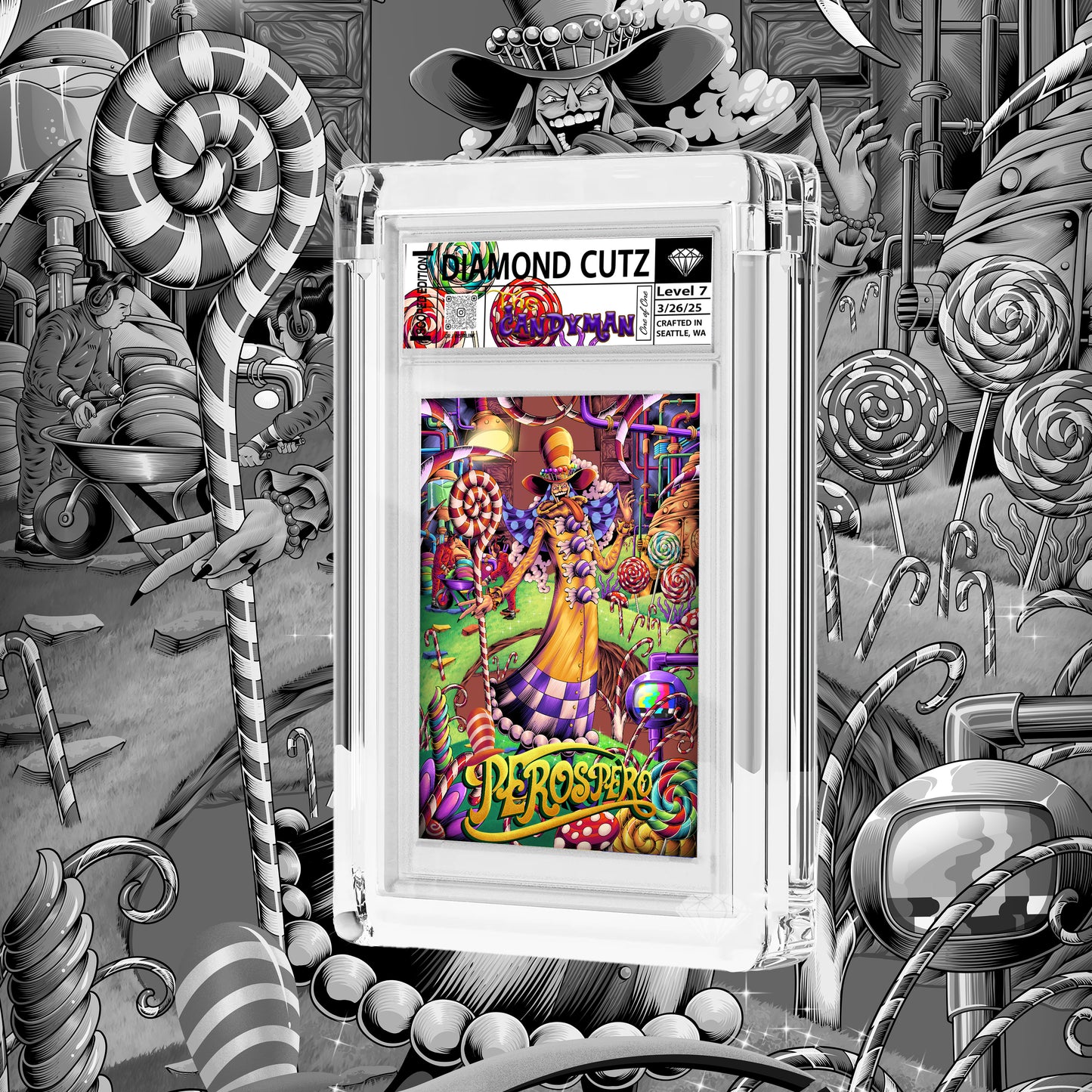 Perospero - The Candyman - Level 7 - 15 Editions - 1 AP