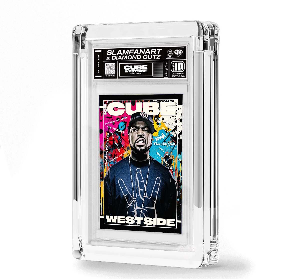 Ice Cube Westside Fan Art w/ Dodgers Variant Chase