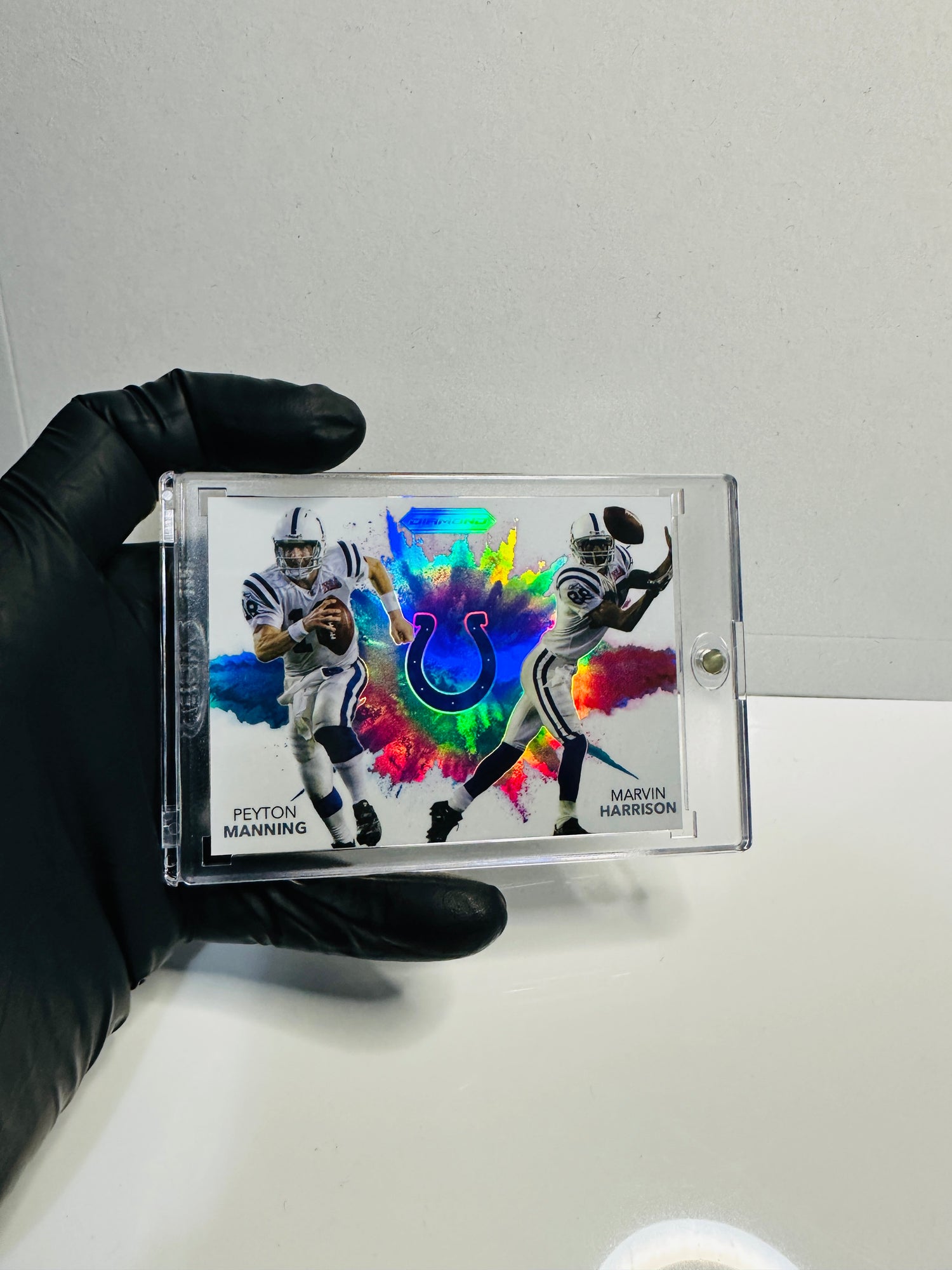 Peyton Manning / Marvin Harrison SB XLI Color Explosion