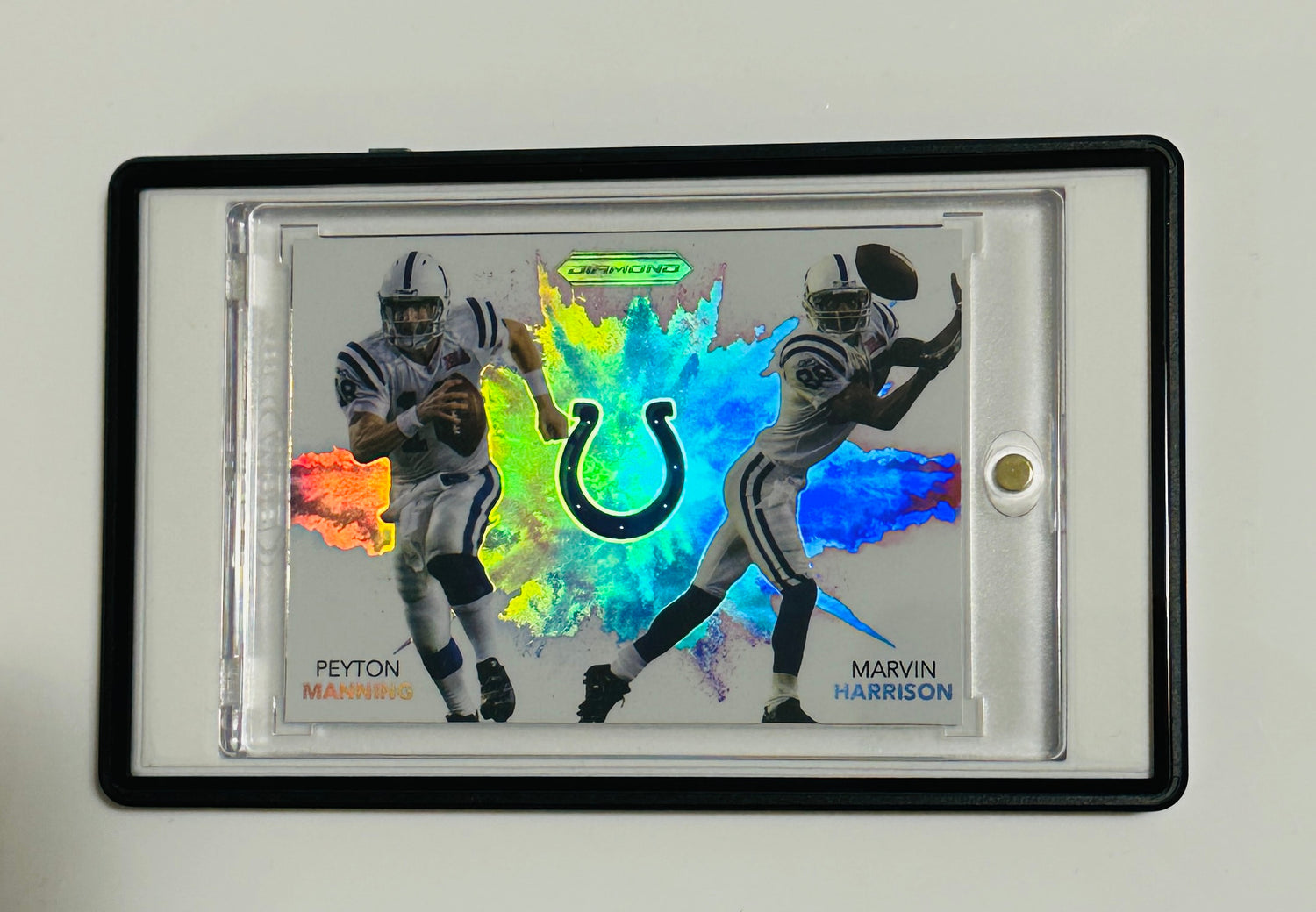 Peyton Manning / Marvin Harrison SB XLI Color Explosion