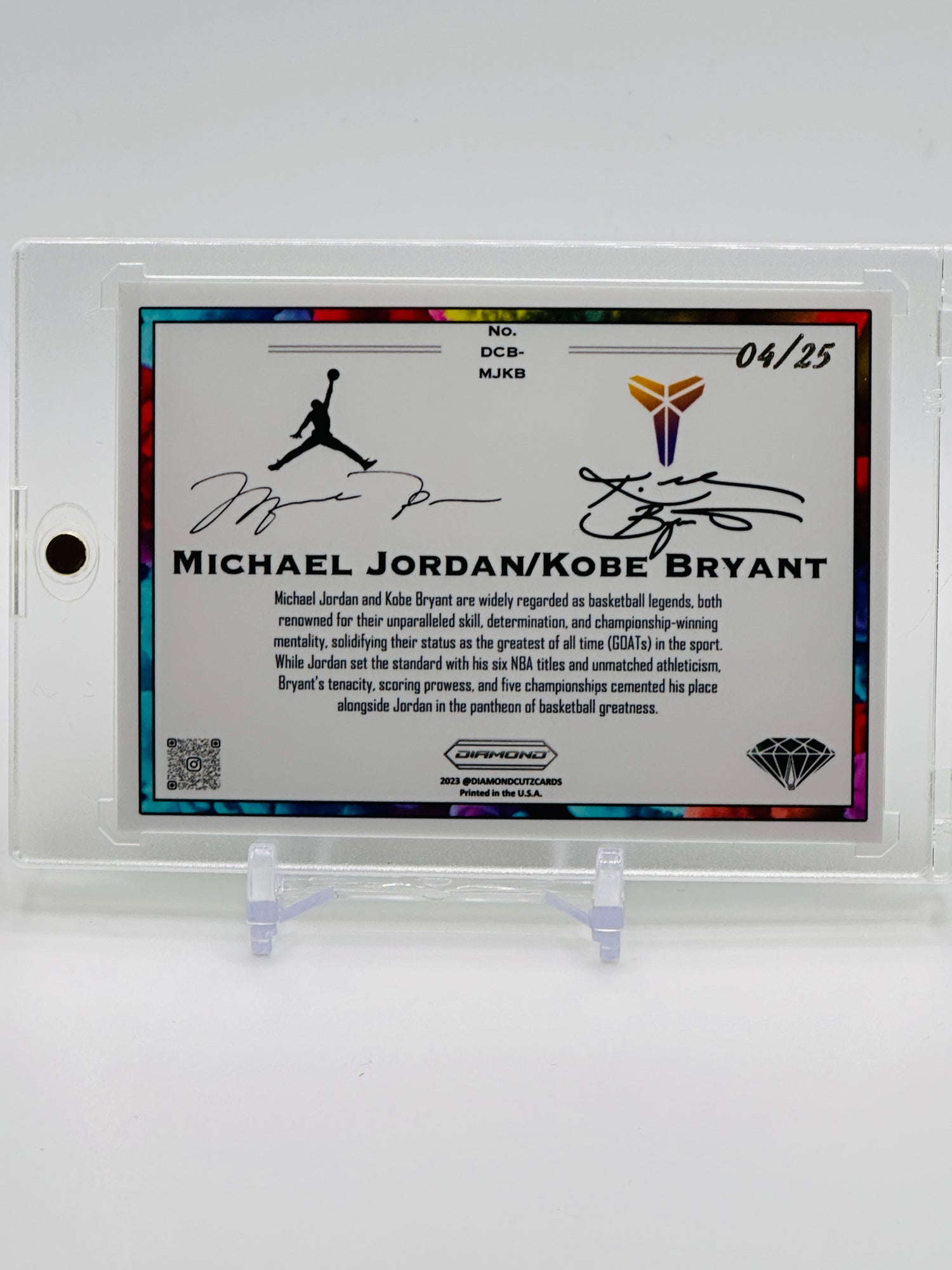 Custom Color Explosion Michael Jordan/Kobe Bryant