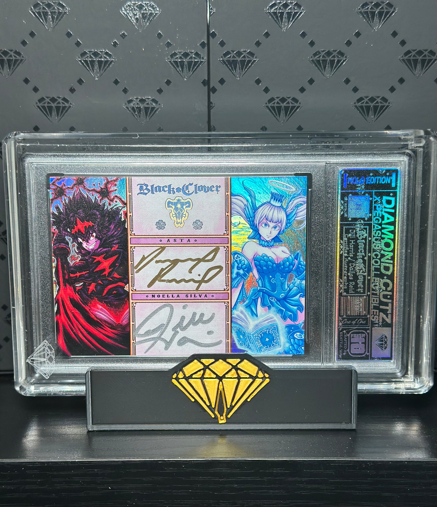Black Clover Dual Autograph Jill Harris/Dallas Reid (Asta & Noelle)