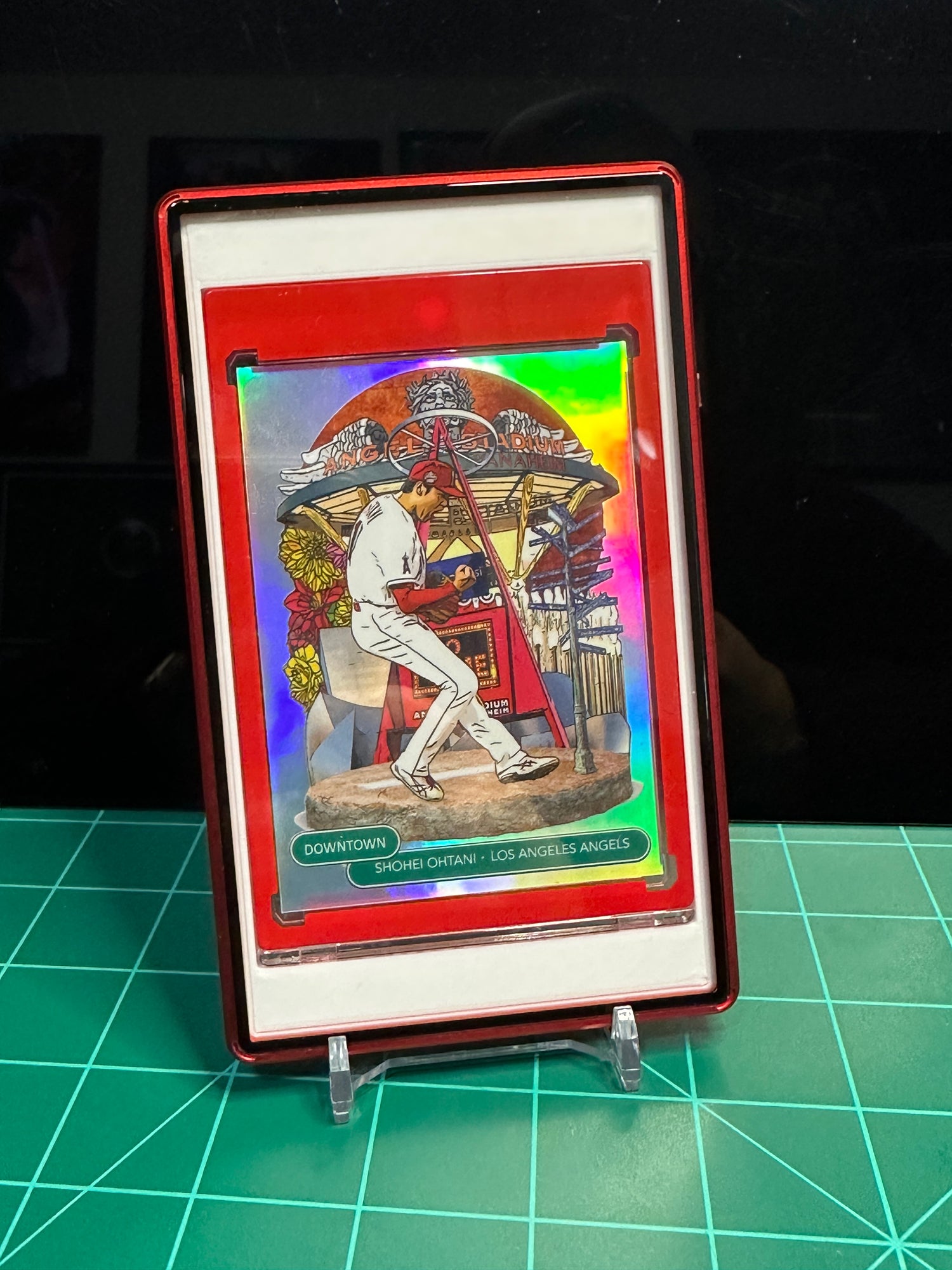 Shohei Ohtani Custom Downtown Silver Refractor