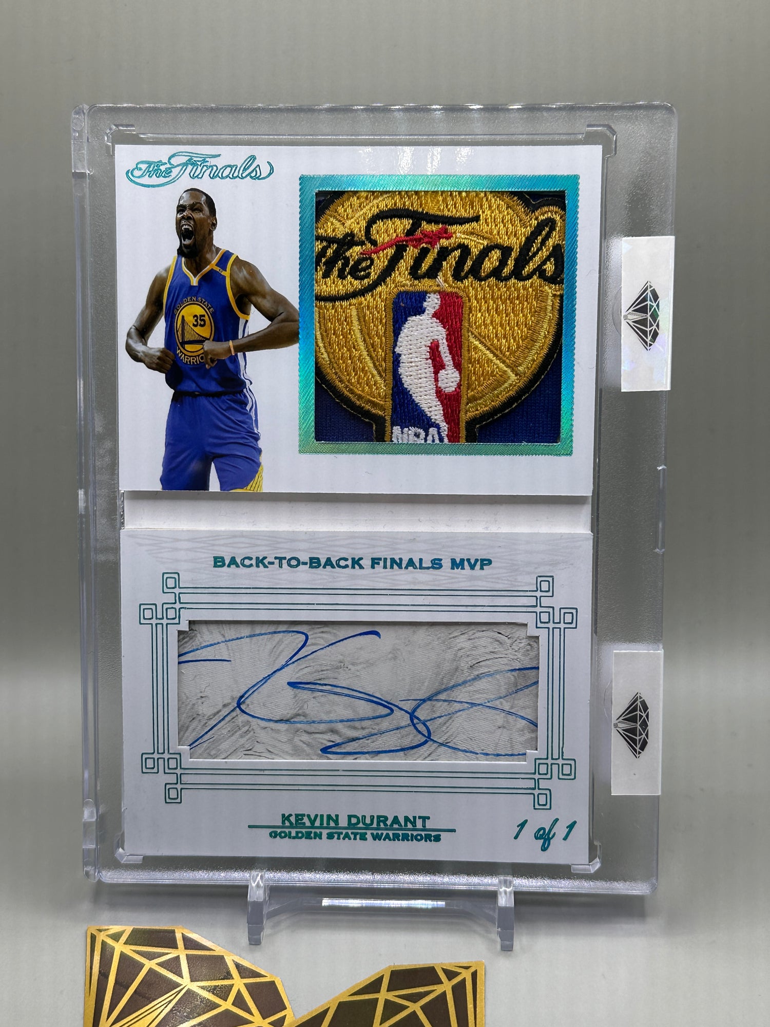 Kevin Durant Autograph Patch Booklet