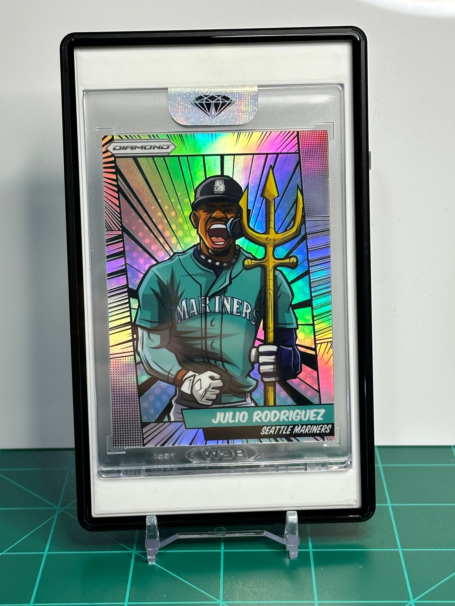 Julio Rodriguez Custom Comic Alternate Jersey