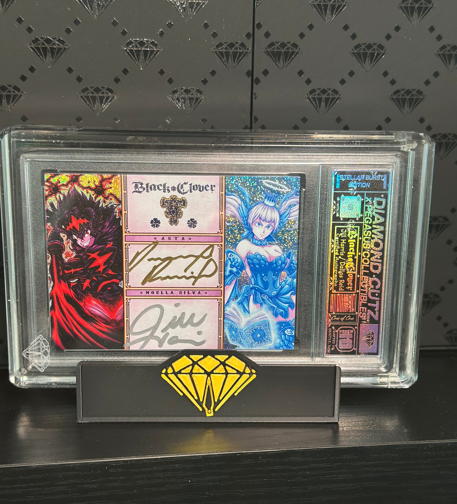 Black Clover Dual Autograph Jill Harris/Dallas Reid (Asta & Noelle)