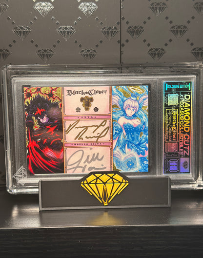 Black Clover Dual Autograph Jill Harris/Dallas Reid (Asta & Noelle)