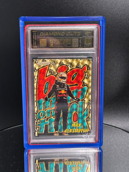 Max Verstappen Big Man on the Track Fan Art 1/1