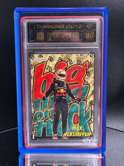 Max Verstappen Big Man on the Track Fan Art 1/1