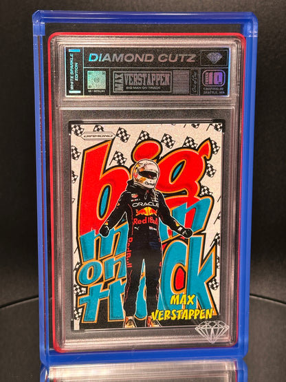Max Verstappen Big Man on the Track Fan Art 1/1
