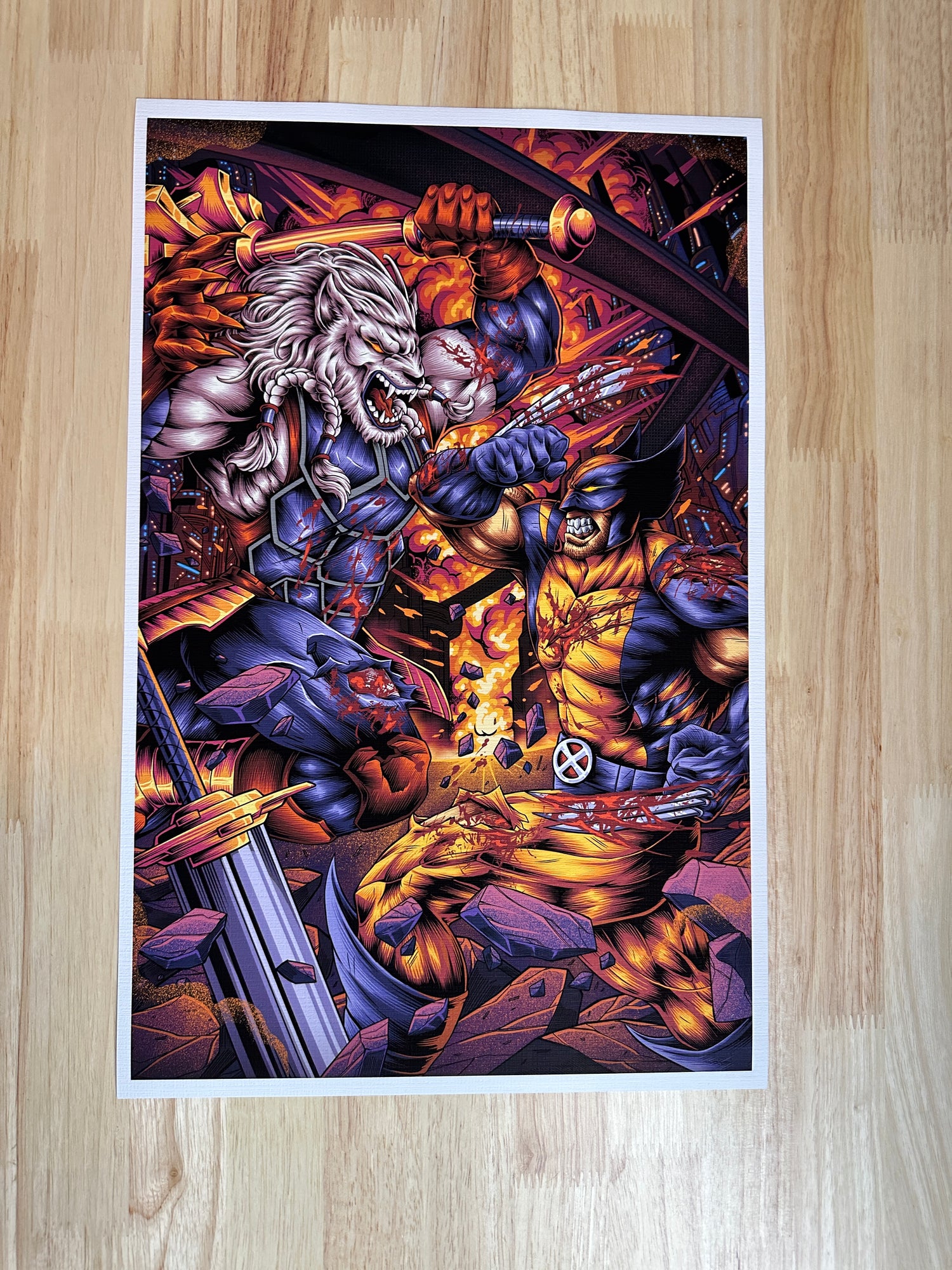 Battle Series Ep. 1 Battle Beast v. Wolverine