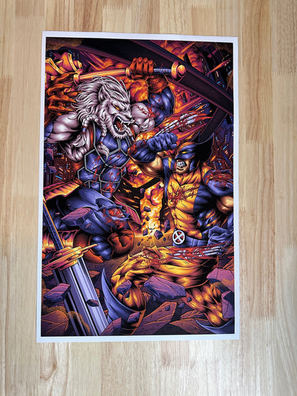 Battle Series Ep. 1 Battle Beast v. Wolverine