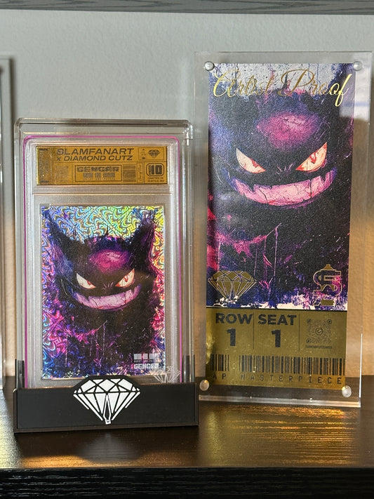 Pokemon Splash Series Gengar Artist Proof.