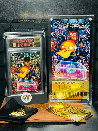 THE HEIST - ARTIST PROOF - GOLDENLUXE