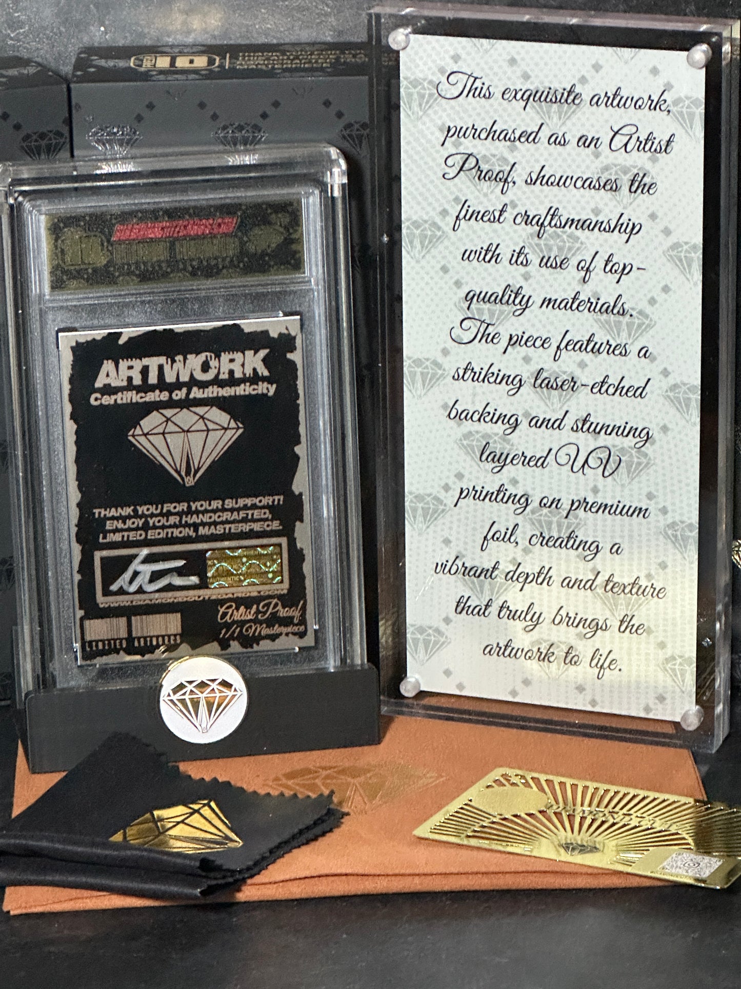 THE HEIST - ARTIST PROOF - GOLDENLUXE