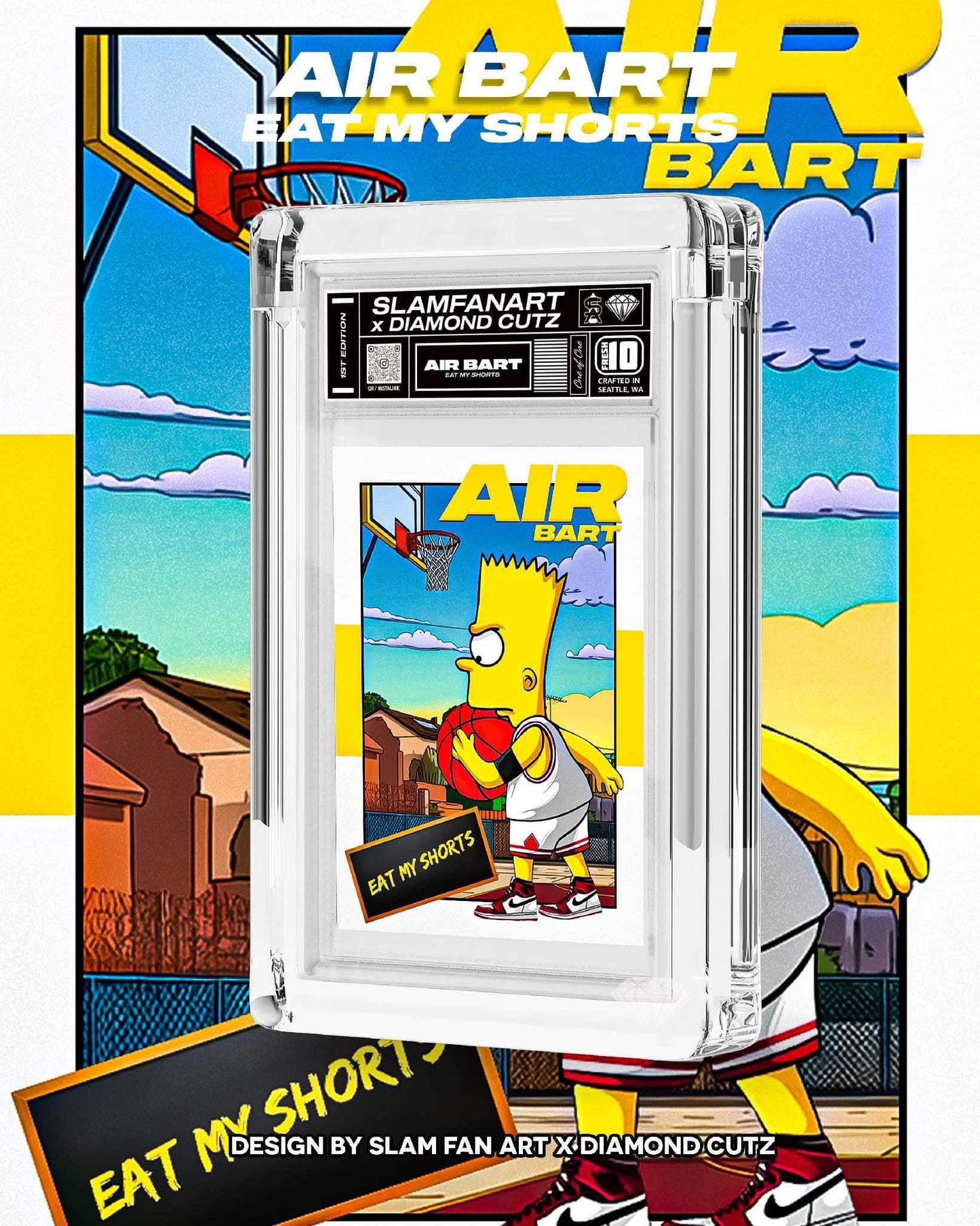 Air Bart Eat My Shorts Edition