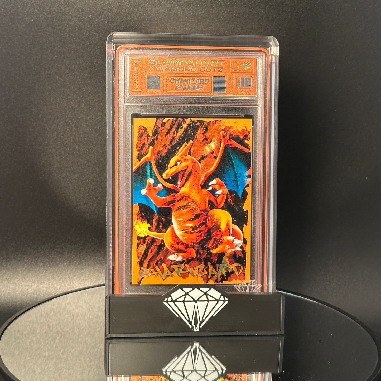 Charizard Custom Fan Art Refractor