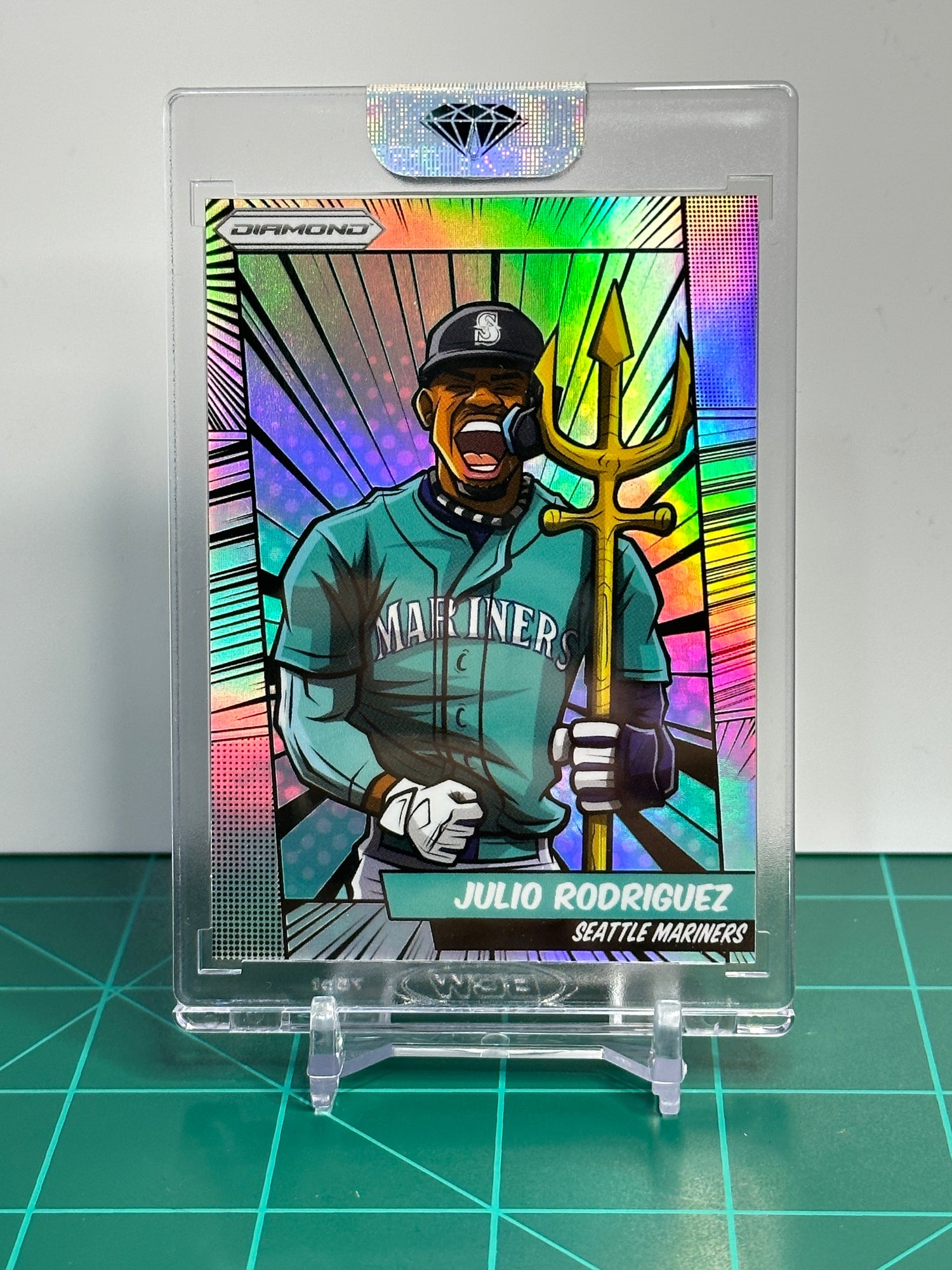 Julio Rodriguez Custom Comic Alternate Jersey