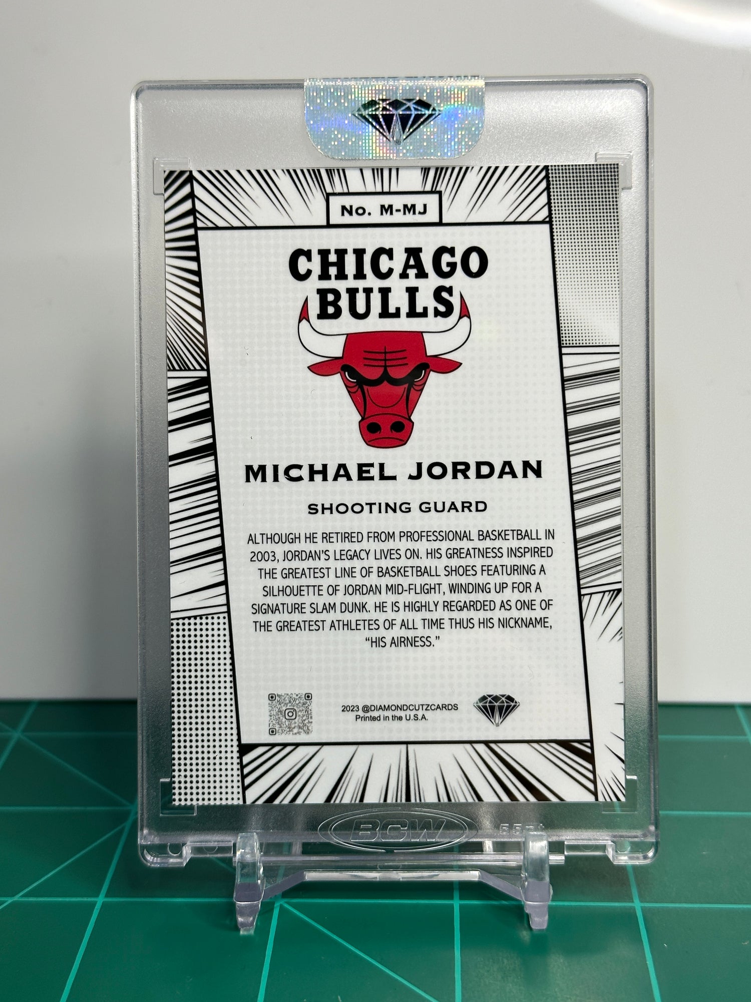 Michael Jordan Custom Comic Variation