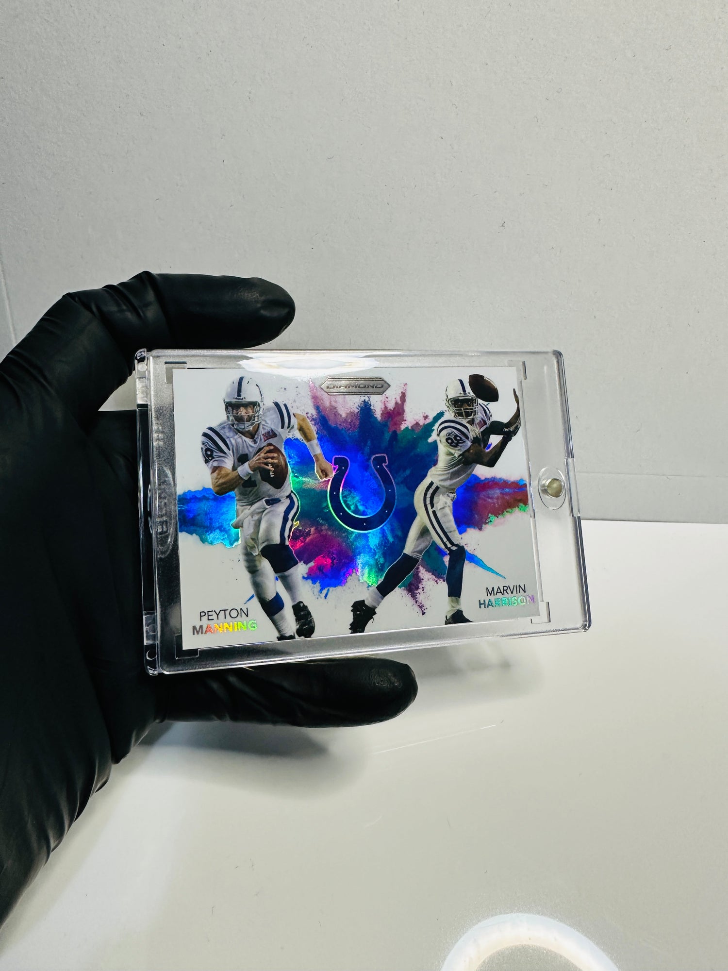 Peyton Manning / Marvin Harrison SB XLI Color Explosion